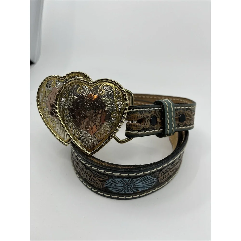 Tory English Leather Belt 30